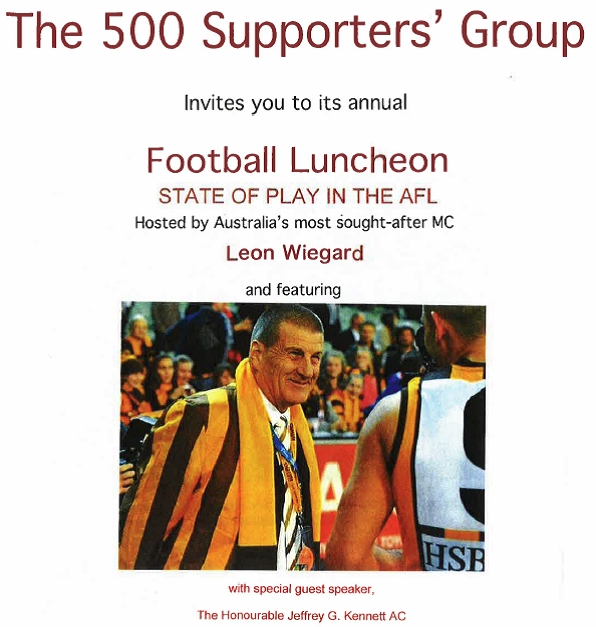 500 SG AFL Lunch 2013